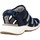 Schoenen Sandalen / Open schoenen Clarks SOLAN SAIL COMBI Blauw