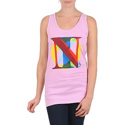 Textiel Dames Mouwloze tops Nixon PACIFIC TANK Roze / Multicolour