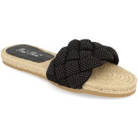 Schoenen Dames Leren slippers Milaya 2S31 Negro