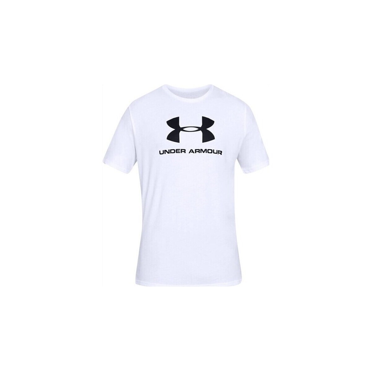 Textiel Heren T-shirts korte mouwen Under Armour Sportstyle Logo Tee Wit