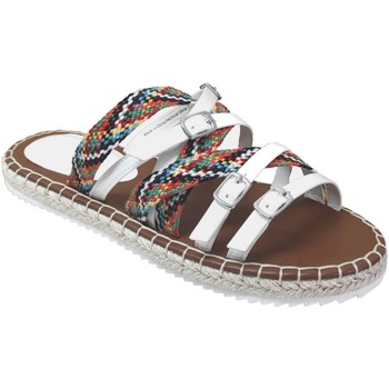 Schoenen Dames Leren slippers Desigual Inca_ribbons Multicolour