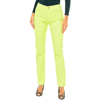 Textiel Dames Broeken / Pantalons Armani jeans 3Y5J18-5NZXZ-1643 Groen