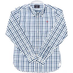 Textiel Jongens Overhemden lange mouwen Hackett Tables chemise Hackett Multicolour