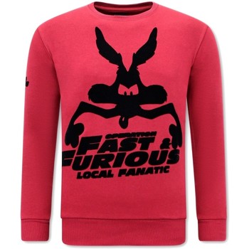 Textiel Heren Sweaters / Sweatshirts Local Fanatic Fast And Furious Rood