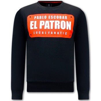 Textiel Heren Sweaters / Sweatshirts Local Fanatic Pablo Escobar EL Patrom Zwart