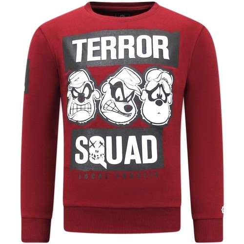Textiel Heren Sweaters / Sweatshirts Local Fanatic Print Terror Beagle Boys Rood