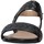 Schoenen Dames Sandalen / Open schoenen Apepazza S1PETIT18/VEG Zwart