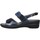 Schoenen Dames Sandalen / Open schoenen Melluso K95721 Blauw