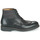Schoenen Heren Laarzen Pellet ROLAND Veau / Zwart / Textiel / Zwart