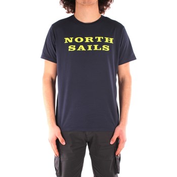 Textiel Heren T-shirts korte mouwen North Sails 692695 Blauw