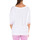 Textiel Dames T-shirts met lange mouwen Met 10DMC0245-J1254-0001G Wit