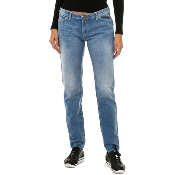 Textiel Dames Broeken / Pantalons Armani jeans 3Y5J06-5D1EZ-1500 Blauw