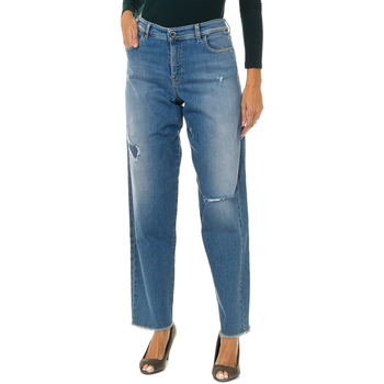 Textiel Dames Broeken / Pantalons Armani jeans 3Y5J89-5D0UZ-1500 Blauw
