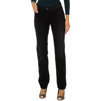 Textiel Dames Broeken / Pantalons Armani jeans 6X5J18-5D0RZ-1200 Zwart