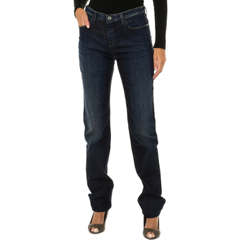 Textiel Dames Broeken / Pantalons Armani jeans 6X5J85-5D0DZ-1500 Blauw