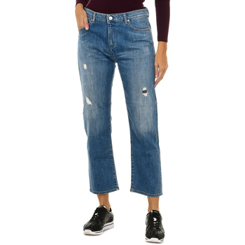 Textiel Dames Broeken / Pantalons Armani jeans 6Y5J10-5D2MZ-1500 Blauw