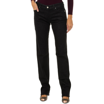 Textiel Dames Broeken / Pantalons Armani jeans 6Y5J12-5D2AZ-1200 Zwart