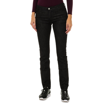 Textiel Dames Broeken / Pantalons Armani jeans 6Y5J23-5DWLZ-1200 Zwart