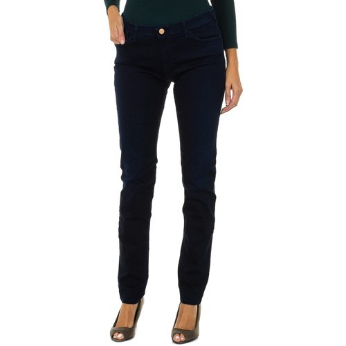Armani jeans 6Y5J28-5D2DZ-1500 Blauw - Textiel Broeken / Pantalons € 220,00