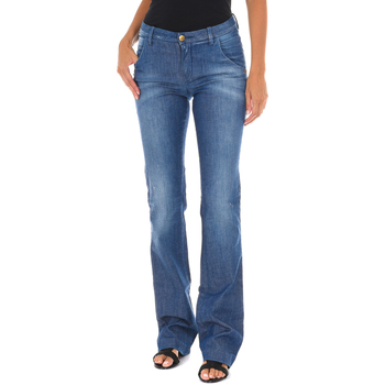 Textiel Dames Jeans Met 70DBF0371-D816 Blauw