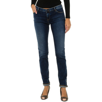 Textiel Dames Broeken / Pantalons Armani jeans 7V5J23-5D66Z-1500 Blauw