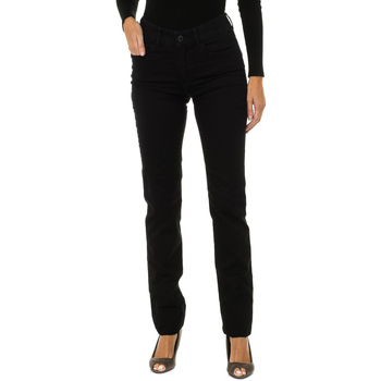 Textiel Dames Broeken / Pantalons Armani jeans C5J40-8B-15 Zwart