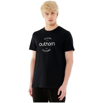 Textiel Heren T-shirts korte mouwen Outhorn TSM600A Zwart