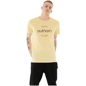 Textiel Heren T-shirts korte mouwen Outhorn TSM600A Geel