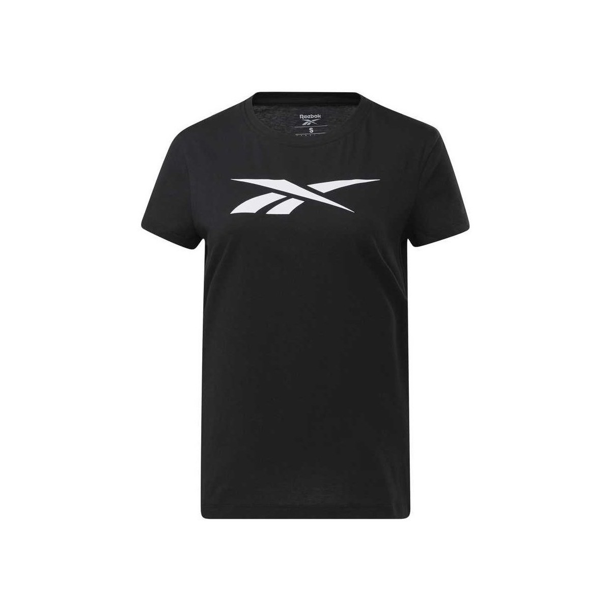 Textiel Dames T-shirts korte mouwen Reebok Sport TE Graphic Vector Zwart