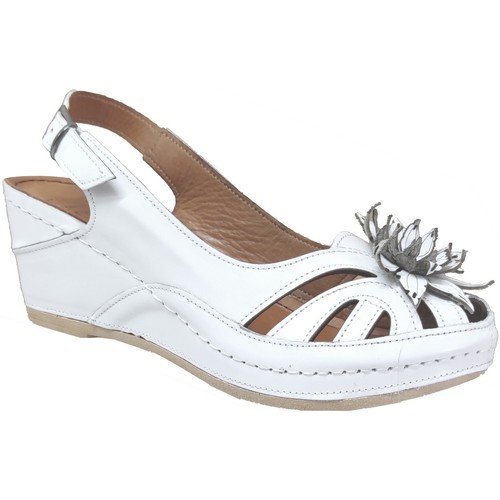 Schoenen Dames Sandalen / Open schoenen Karyoka Fleur Wit