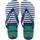 Schoenen Heren Slippers Brasileras Printed 21 Line Blauw