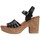 Schoenen Dames Sandalen / Open schoenen Musse & Cloud KATYA Zwart