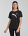 Textiel Dames T-shirts korte mouwen Puma EVOSTRIPE TEE Zwart