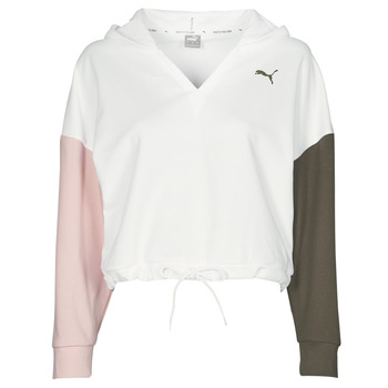 Textiel Dames Sweaters / Sweatshirts Puma MODERN SPORT HOODIE Wit / Multicolour