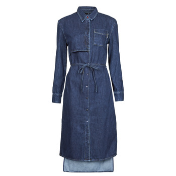Textiel Dames Lange jurken Freeman T.Porter DAISY DENIM Blauw / Jeans