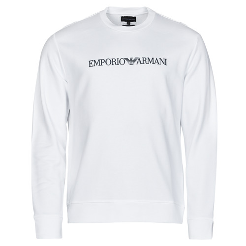 Textiel Heren Sweaters / Sweatshirts Emporio Armani 8N1MR6 Wit