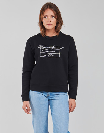 Textiel Dames Sweaters / Sweatshirts Emporio Armani 6K2M7R Zwart