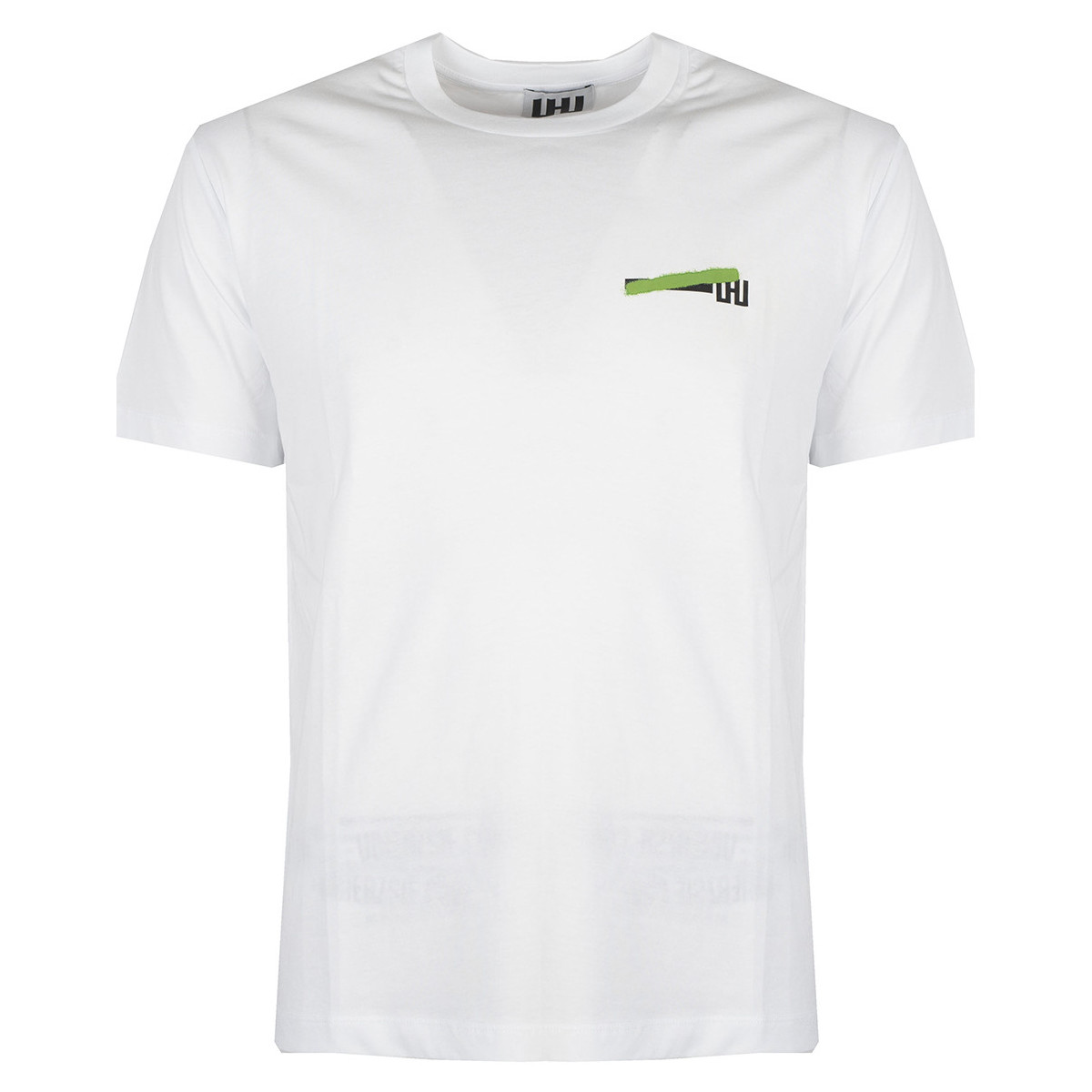 Textiel Heren T-shirts korte mouwen Les Hommes UHT204700P | Urban Zone Wit