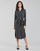 Textiel Dames Lange jurken Lauren Ralph Lauren RYNETTA-LONG SLEEVE-CASUAL DRESS Zwart