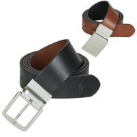 Accessoires Heren Riemen Polo Ralph Lauren Reversible Belt Gift Set Zwart / Brown