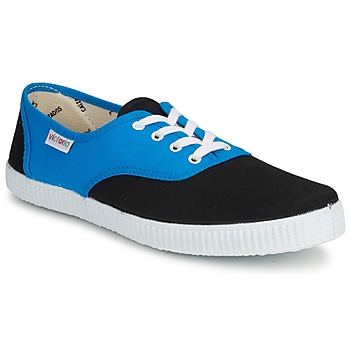 Schoenen Lage sneakers Victoria INGLESA BICOLOR Blauw / Zwart