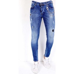 Textiel Heren Skinny jeans Local Fanatic Super Stretch Jeans Blauw