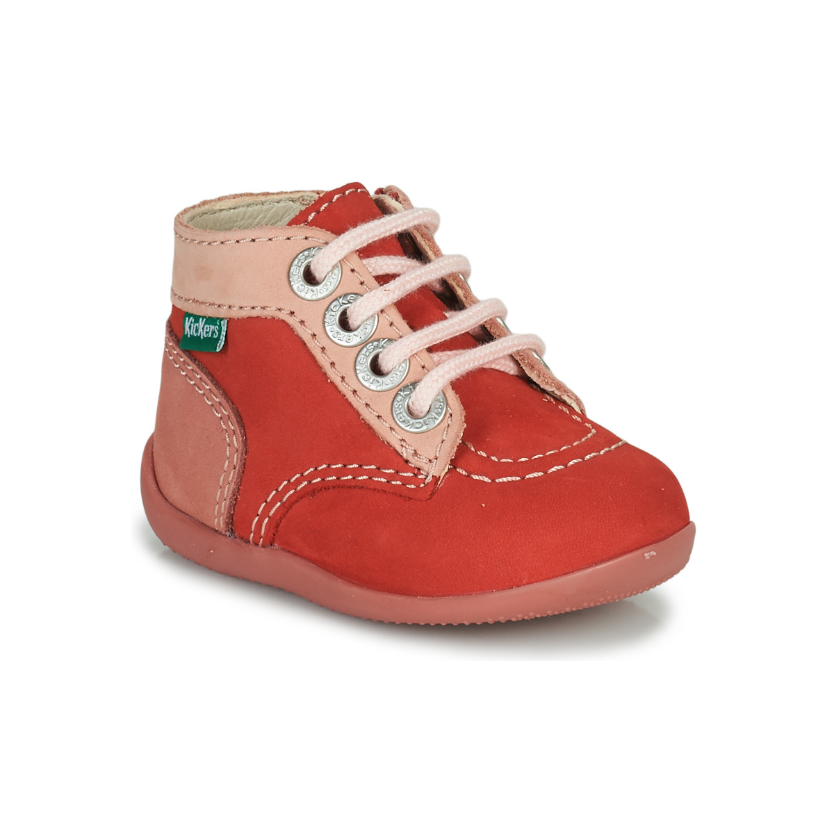 Schoenen Meisjes Laarzen Kickers BONZIP-2 Roze