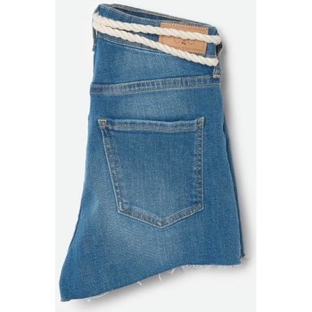 Le Temps des Cerises Short short van jeans TIKI Blauw