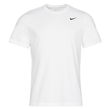 Textiel Heren T-shirts korte mouwen Nike NIKE DRI-FIT Wit / Zwart