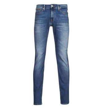 Textiel Heren Skinny jeans Tommy Jeans SCANTON SLIM AE136 MBS Blauw / Medium