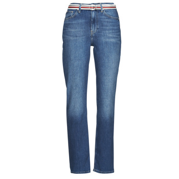 Textiel Dames Straight jeans Tommy Hilfiger NEW CLASSIC STRAIGHT HW A LEA Blauw / Medium