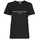 Textiel Dames T-shirts korte mouwen Tommy Hilfiger HERITAGE HILFIGER CNK RG TEE Zwart