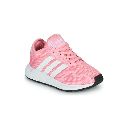adidas SWIFT RUN X C Roze - Gratis levering | ! - Schoenen Lage sneakers Kind 38,50