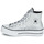 Schoenen Dames Hoge sneakers Converse CHUCK TAYLOR ALL STAR LIFT AUTHENTIC GLAM HI Zilver / Wit
